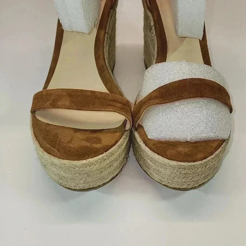 L'Agence Elysee Suede Espandrile 39.5